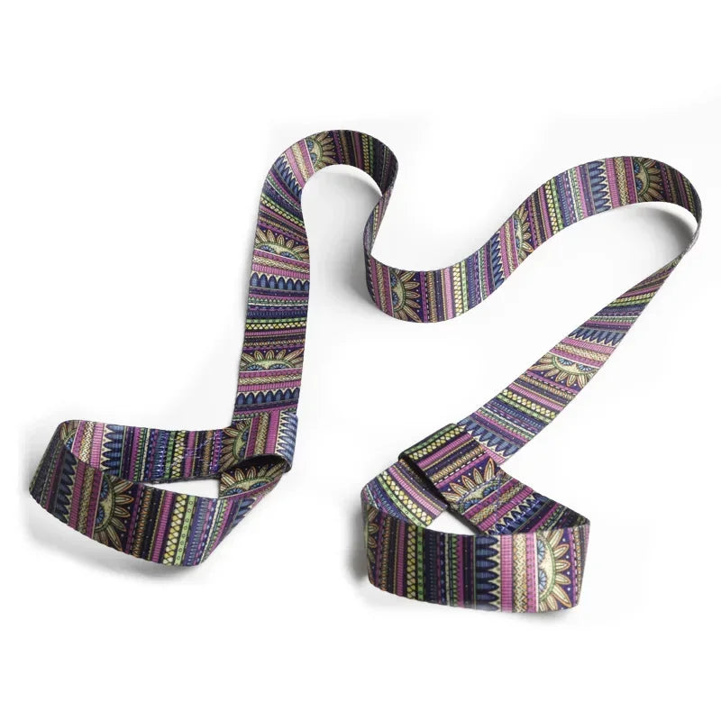 Adjustable Yoga Mat Carry Strap – Colorful Shoulder Sling