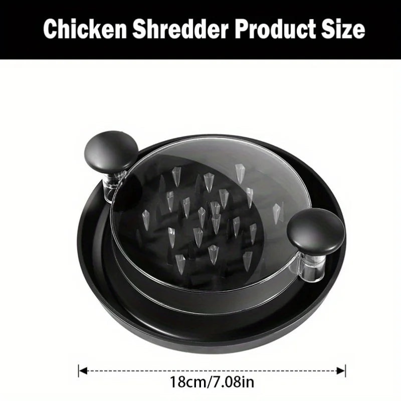 Manual Chicken Shredder with Clear Lid