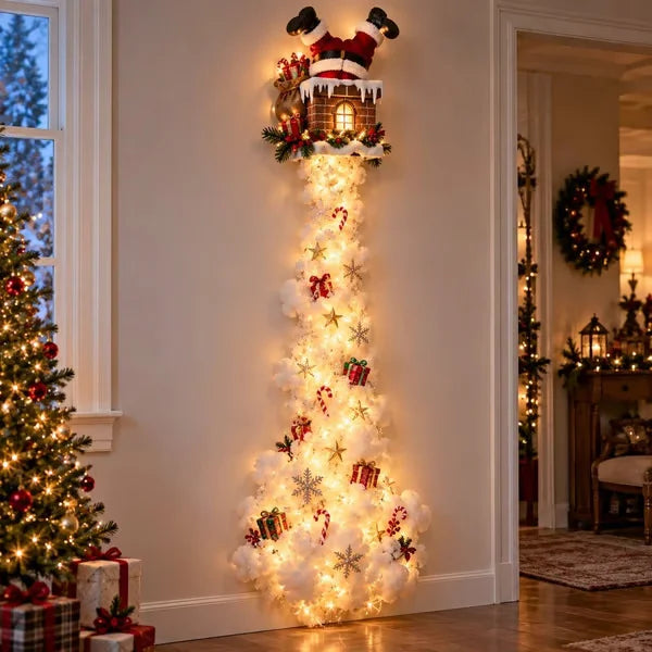Christmas LED Wall Hanging – Warm White Holiday Decoration
