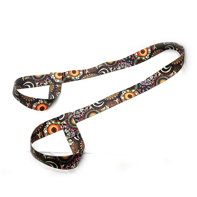 Adjustable Yoga Mat Carry Strap – Colorful Shoulder Sling