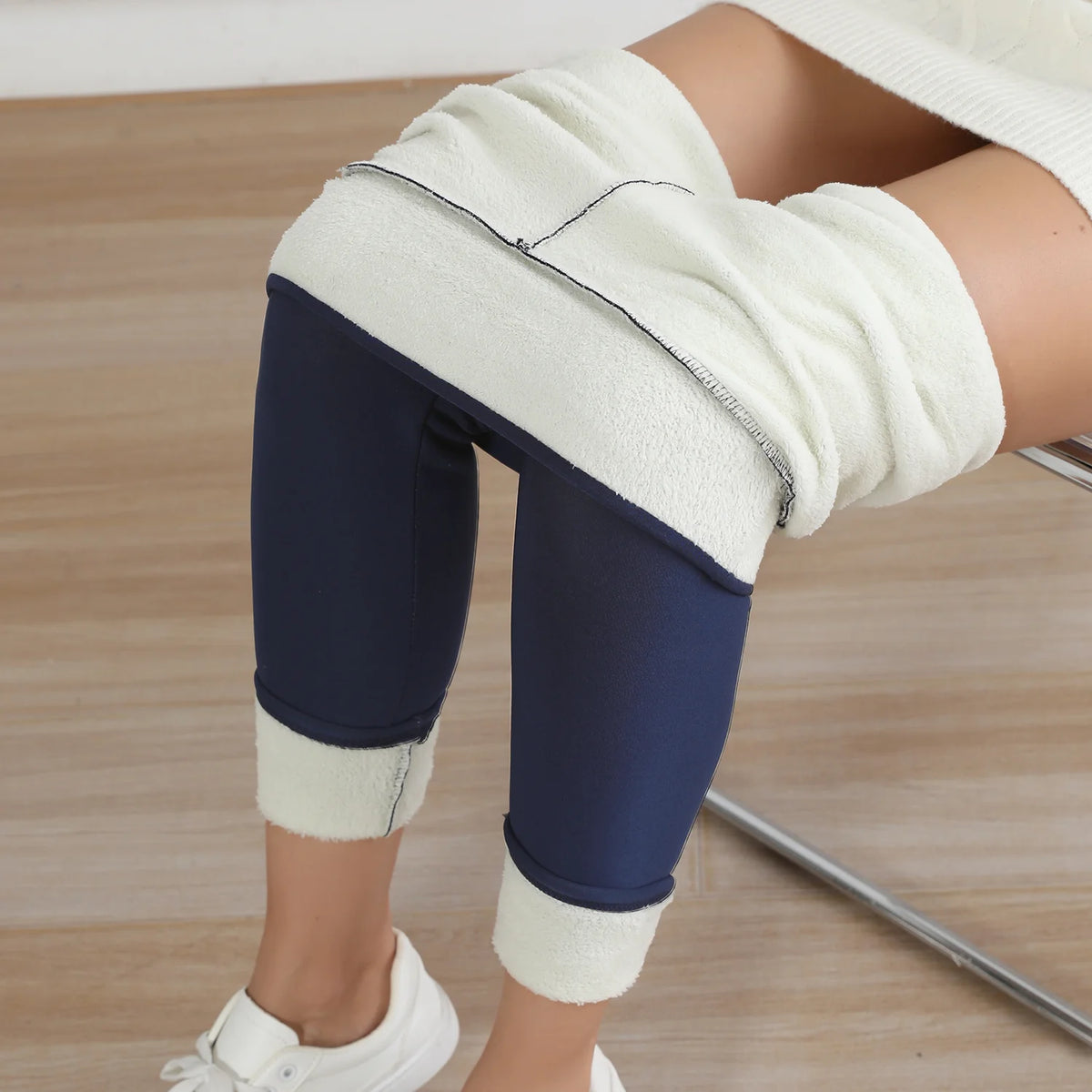 Women’s High-Waisted Fleece-Lined Winter Leggings
