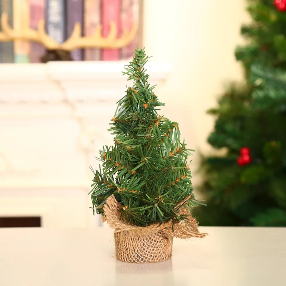 Mini Artificial Christmas Tree – Tabletop Holiday Decoration