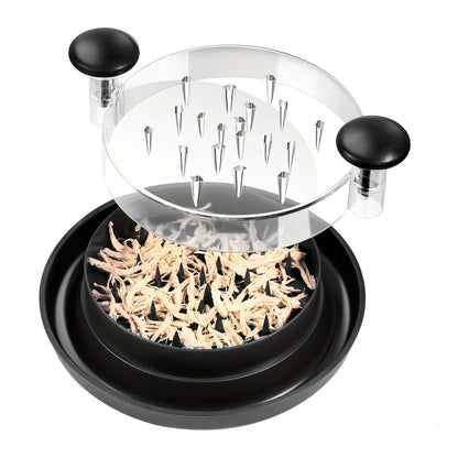 Manual Chicken Shredder with Clear Lid