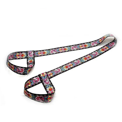 Adjustable Yoga Mat Carry Strap – Colorful Shoulder Sling