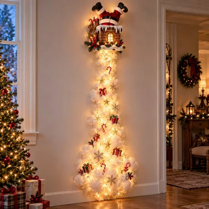 Christmas LED Wall Hanging – Warm White Holiday Decoration