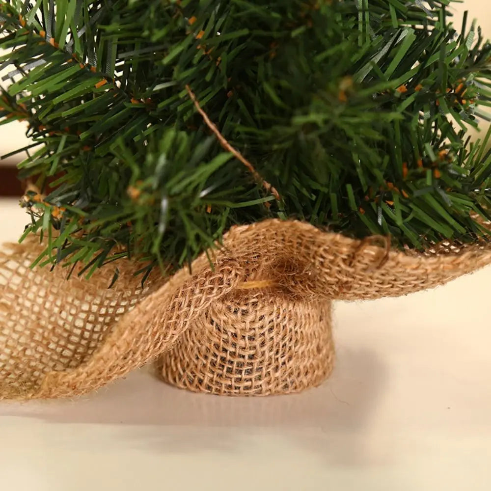 Mini Artificial Christmas Tree – Tabletop Holiday Decoration