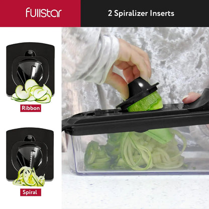 Multi-Function Vegetable Chopper with Container