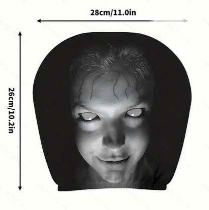 Halloween Horror Face Car Headrest Covers – Set of 2