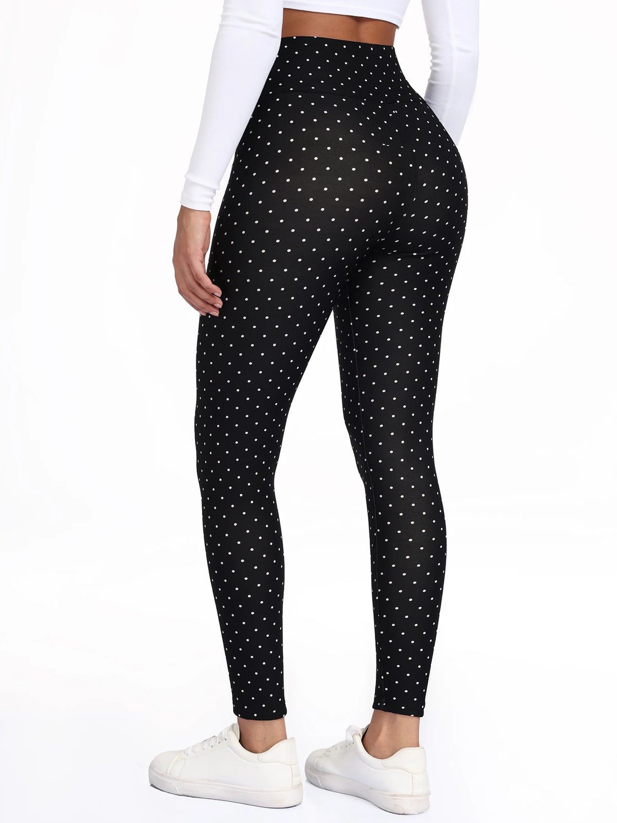 Women’s High-Waisted Fleece-Lined Winter Leggings