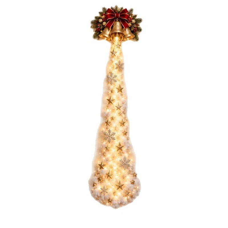 Christmas LED Wall Hanging – Warm White Holiday Decoration