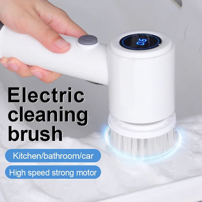 6-in-1 Cordless Electric Spin Scrubber
