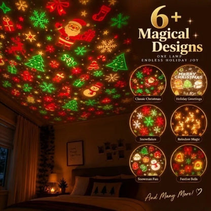 Christmas USB LED Projector Light