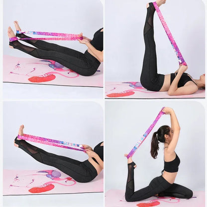 Adjustable Yoga Mat Carry Strap – Colorful Shoulder Sling