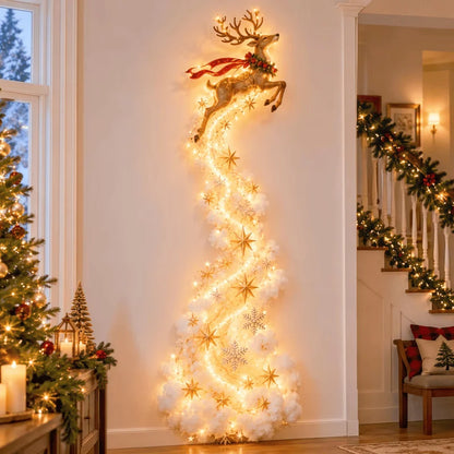 Christmas LED Wall Hanging – Warm White Holiday Decoration